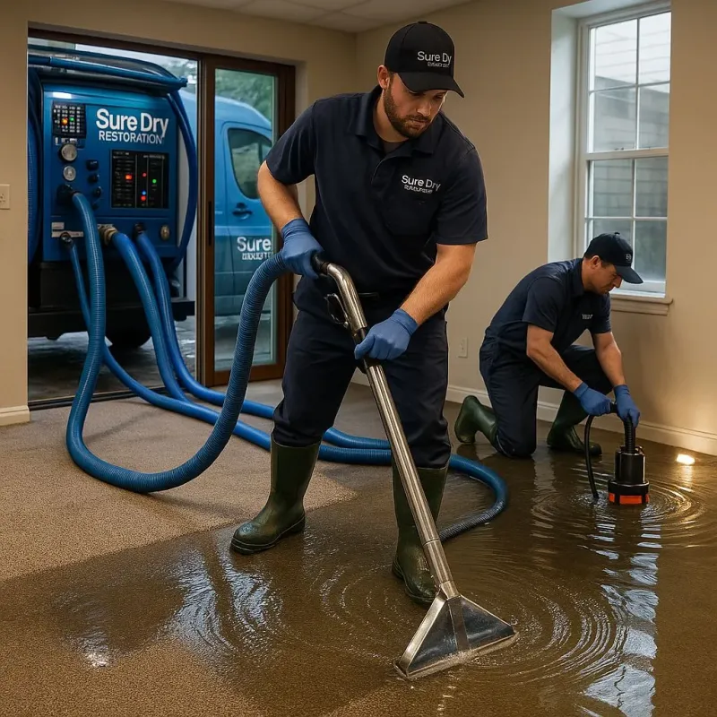 Water Extraction and Removal process in Linda, CA